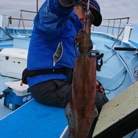 1月19日  午前船は寒サバ～イカのリレー釣り！！。のサムネイル
